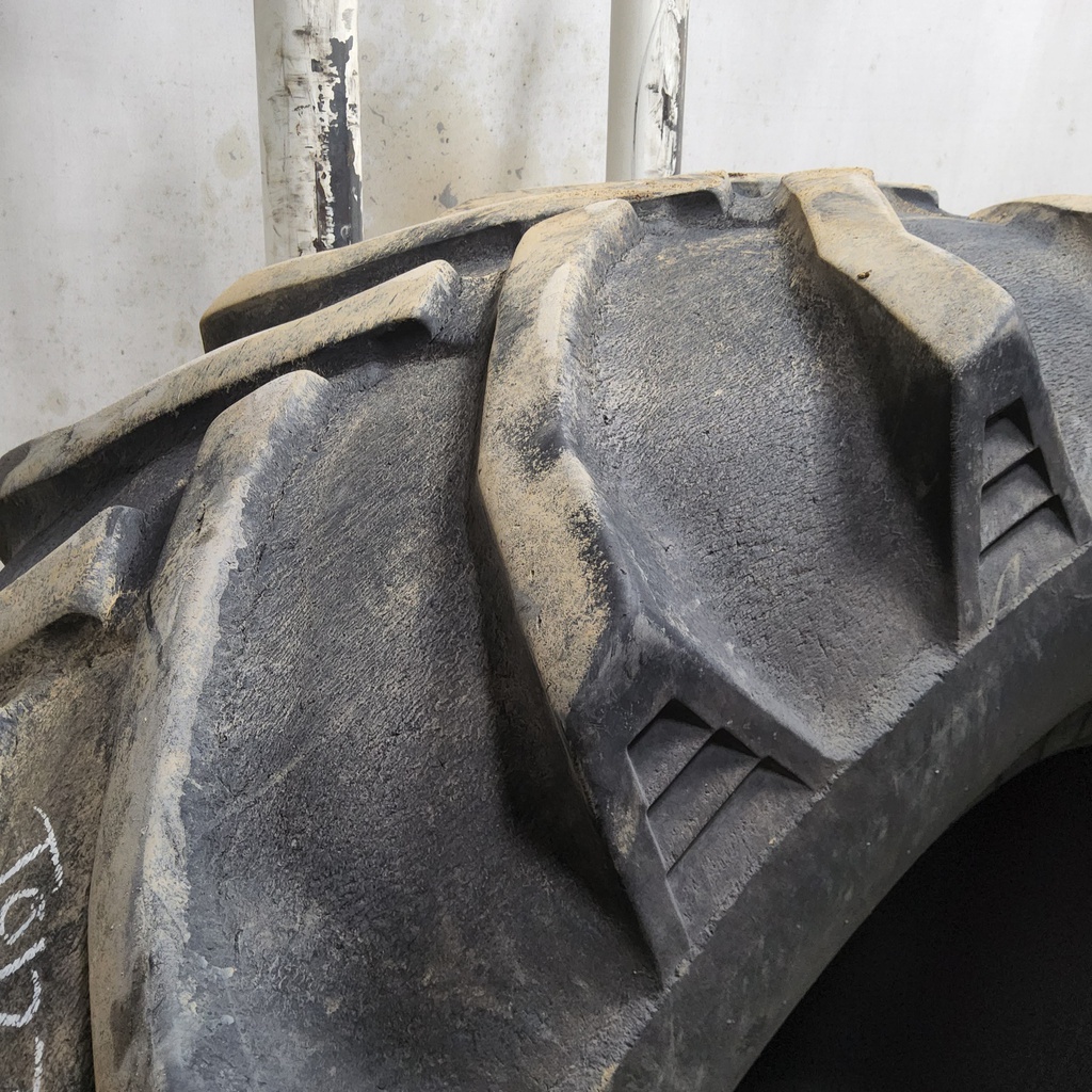 USED 750/65-38 Trelleborg Twin 414 R-1 D (8 Ply), A8 40% for Sale